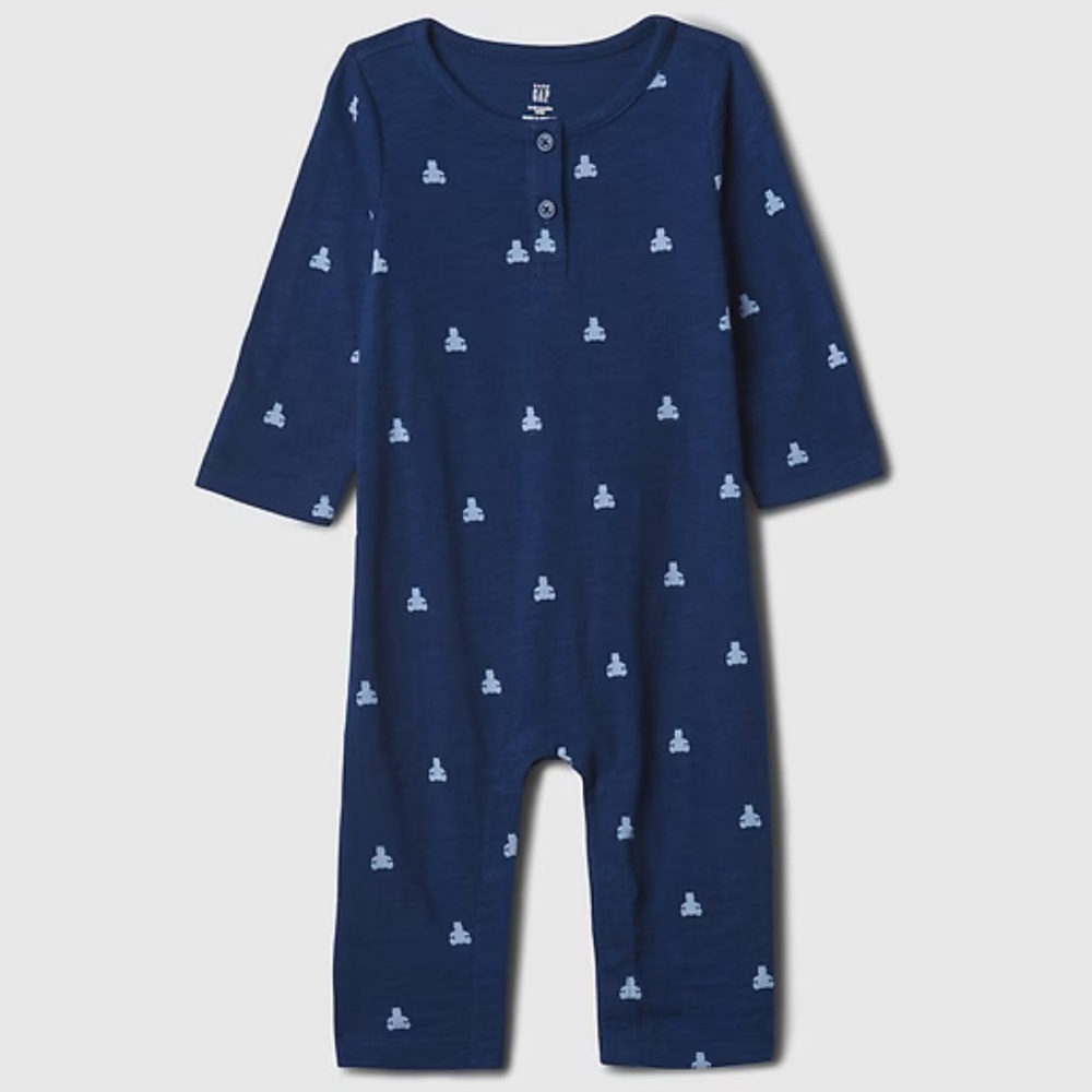 Baby Gap Brannan Bear Footless One-Piece 6-12 mth